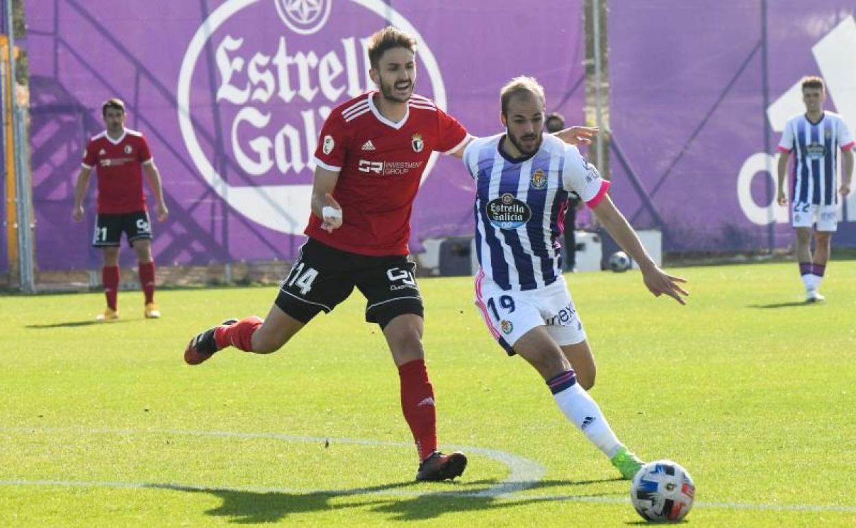 El Real Valladolid Promesas es uno de los dos únicos equipos que han conseguido ganar al Burgos CF esta temporada. 