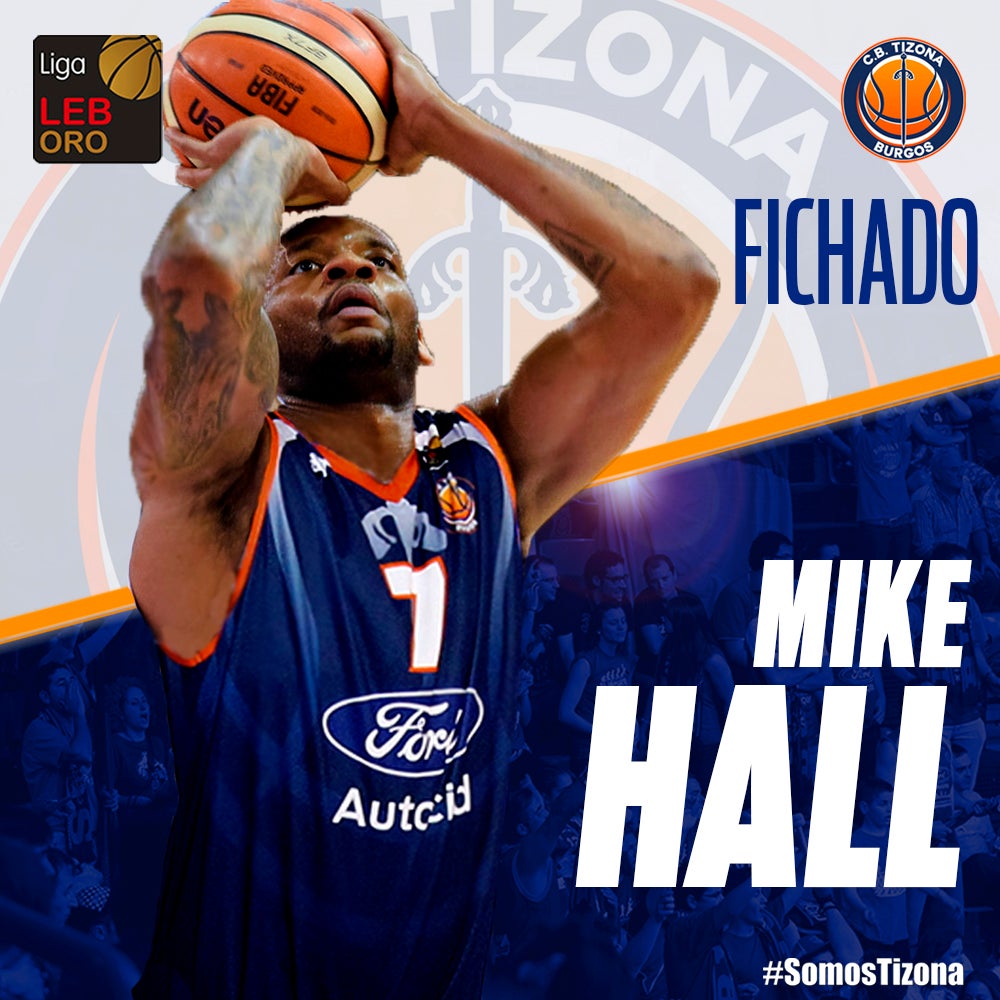 Mike Hall refuerza el juego interior del Tizona Universidad de Burgos