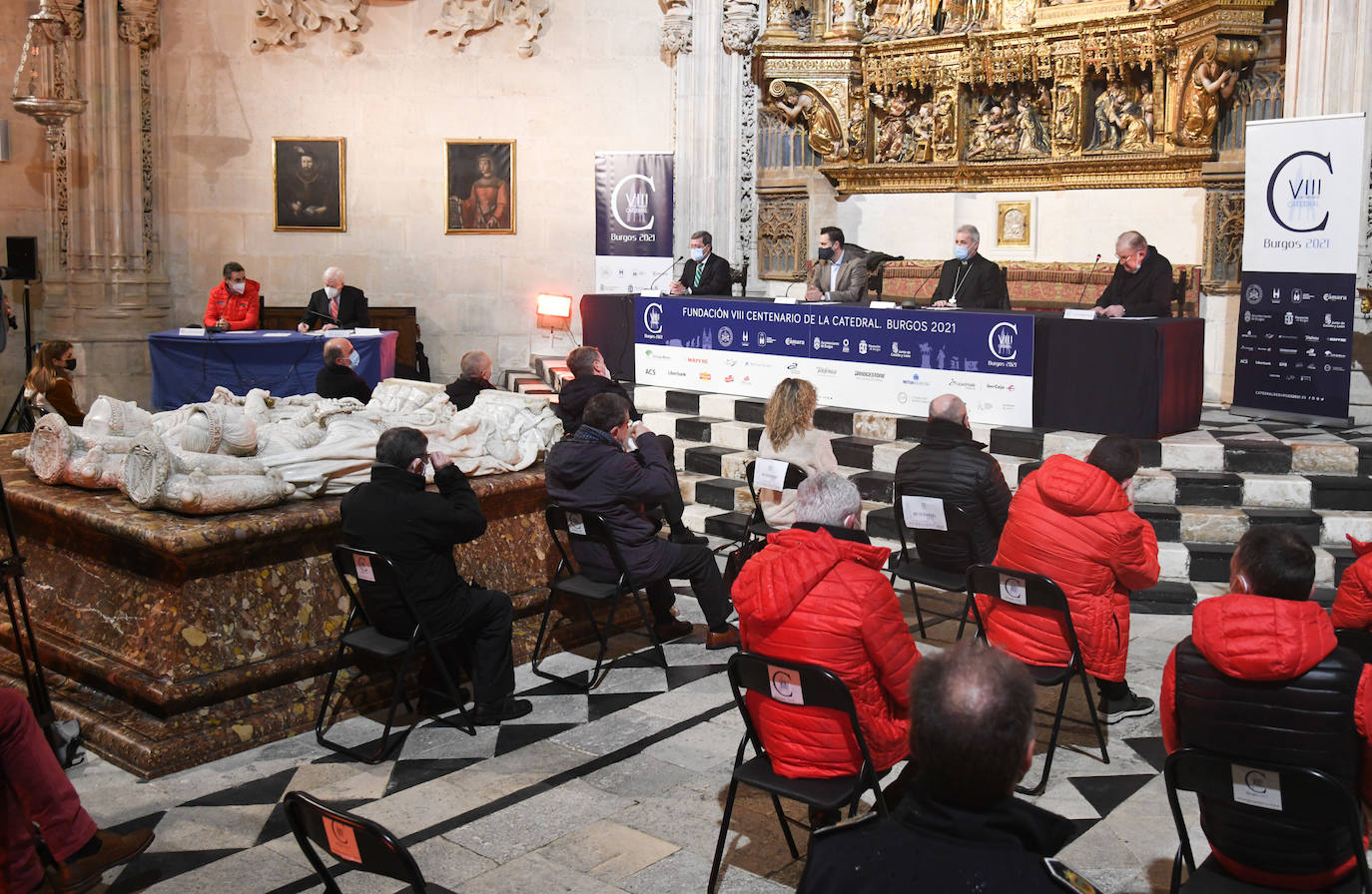 Presentación de la gala de la Vuelta a España 2021 que se celebra en Burgos. 