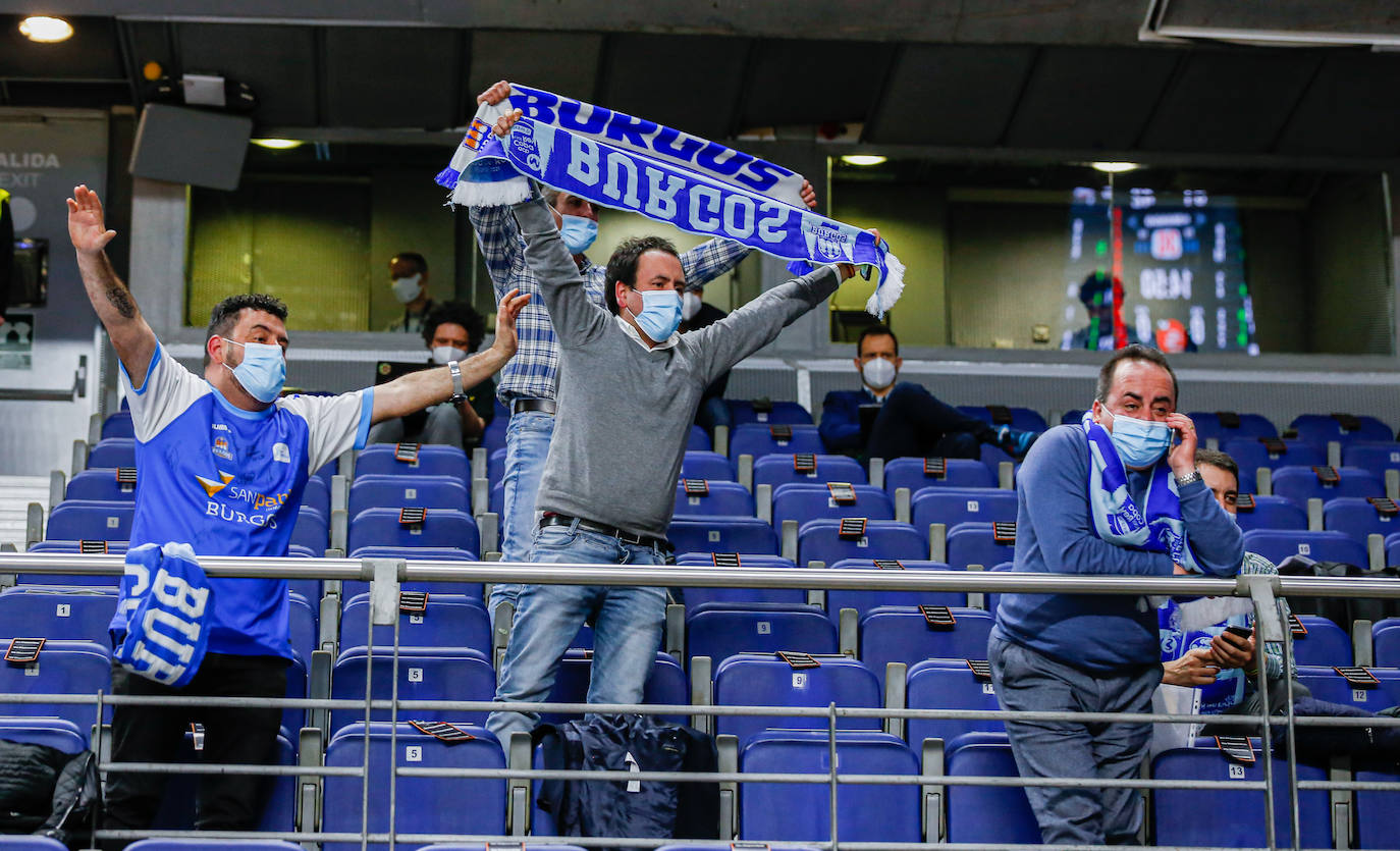 Derrota de los burgaleses ante el Lenovo Tenerife en su primer partido copero.