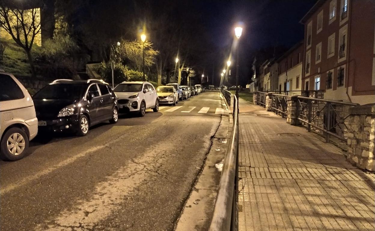 Imagen de Tahonas, una de las calles en las que se intervendrá.