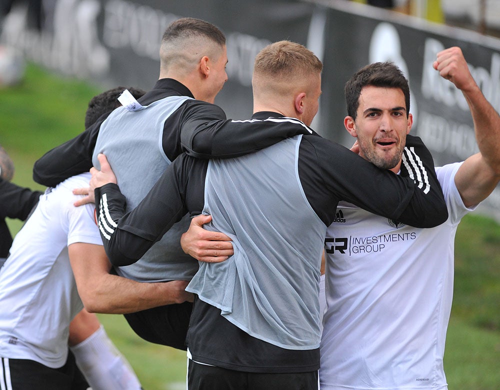 Claudio y Juanma fueron los goleadores. 