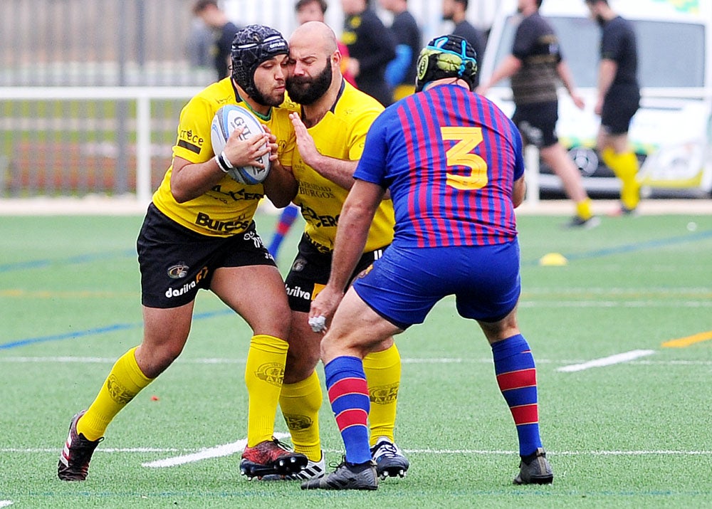 Fotos: El UBU Bajo Cero - Barça Rugby, en imágenes