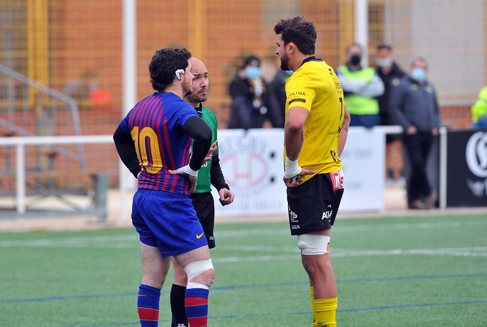 Fotos: El UBU Bajo Cero - Barça Rugby, en imágenes