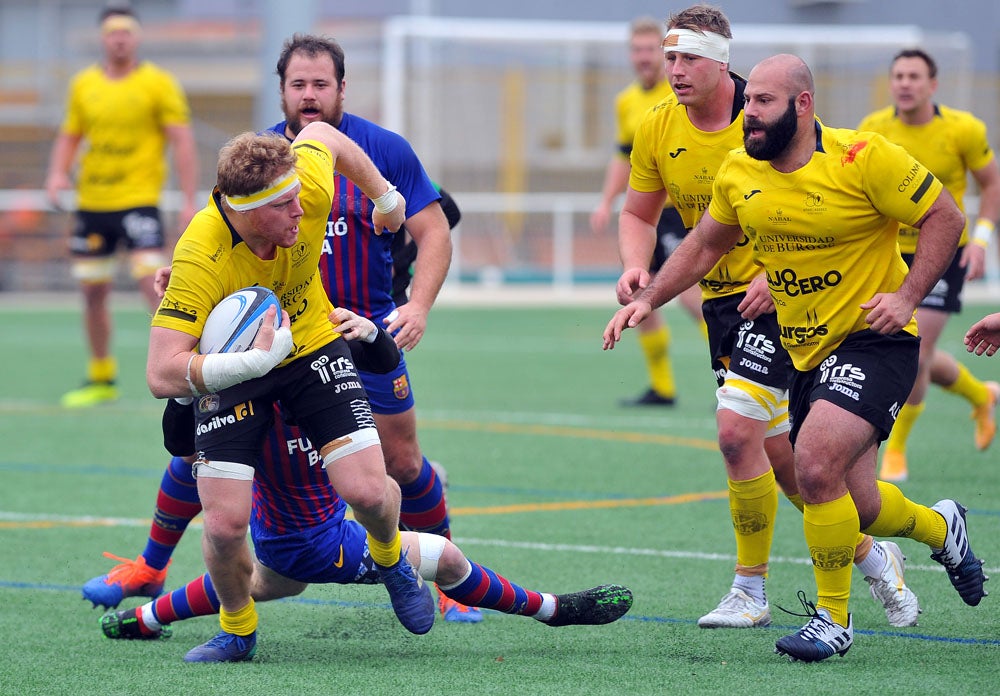 Fotos: El UBU Bajo Cero - Barça Rugby, en imágenes