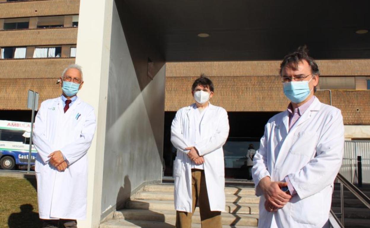 El equipo médico que ha tratado a la paciente.