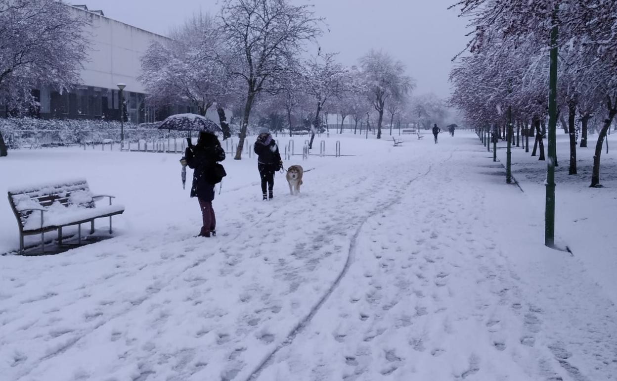 Podría volver a nevar en Burgos el próximo fin de semana. 