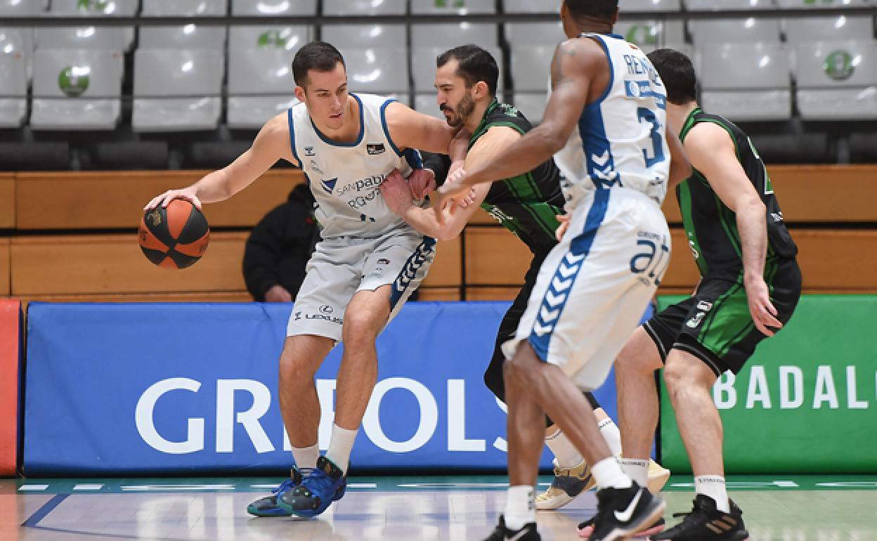 Imagen de archivo de un partido entre el Club Joventut Badalona y el Hereda San Pablo Burgos 