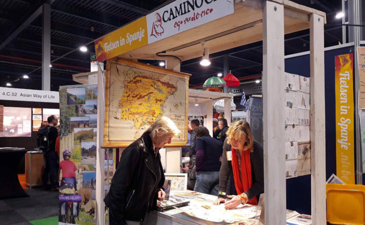 El Camino del Cid estuvo en la Feria DE Cicloturismo Fietsen in Spanje. 