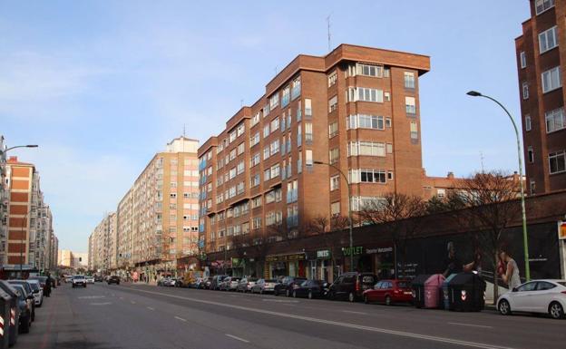 Imagen de la calle Vitoria en Gamonal. 