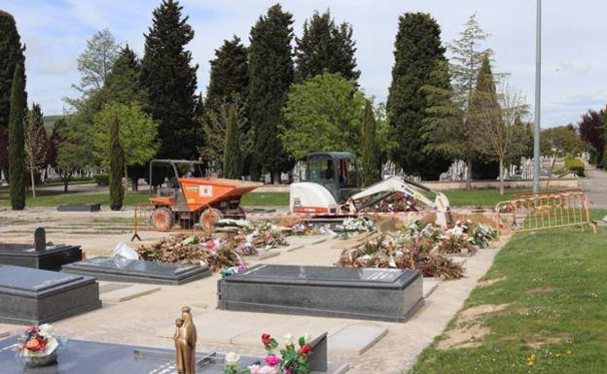 Cementerio burgalés.