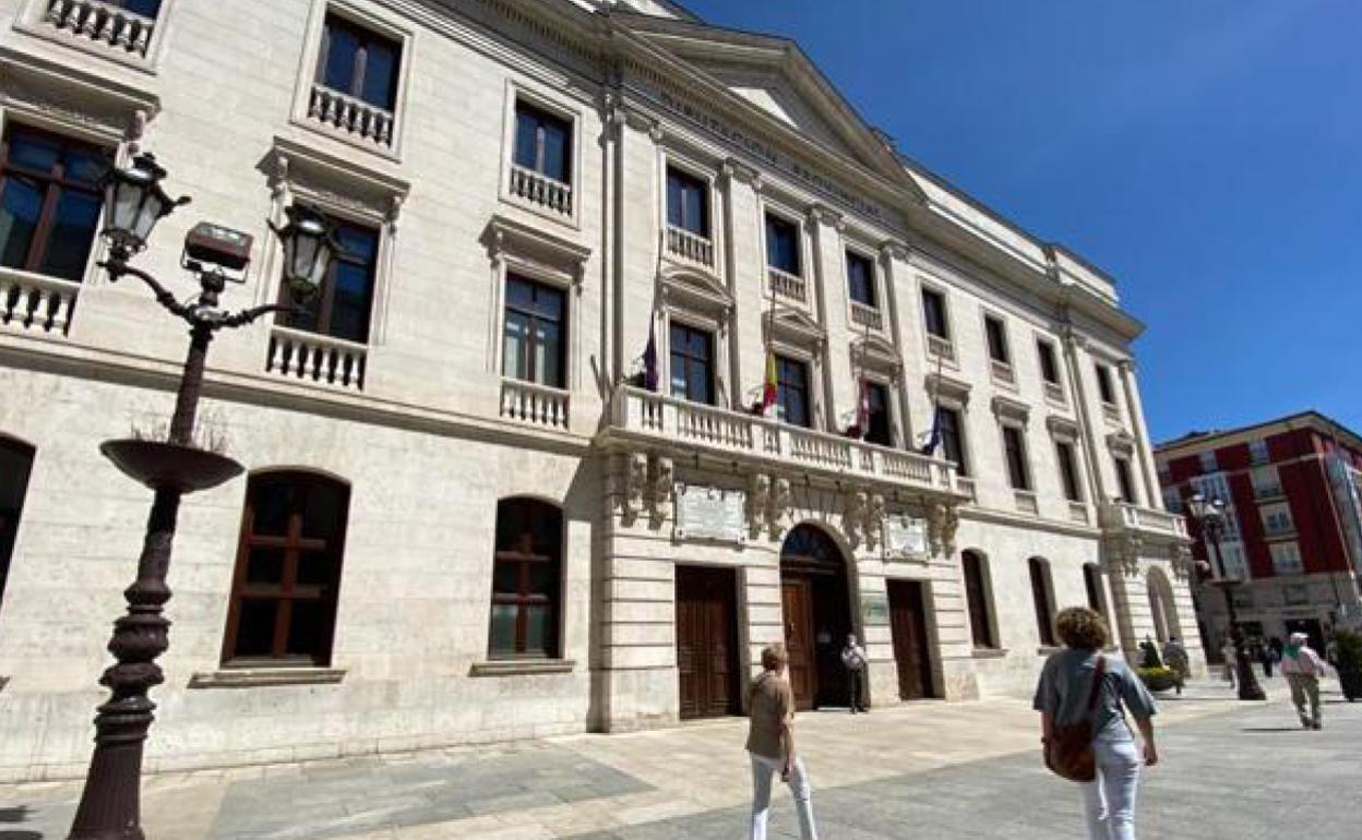 Edificio de la Diputación de Burgos. 