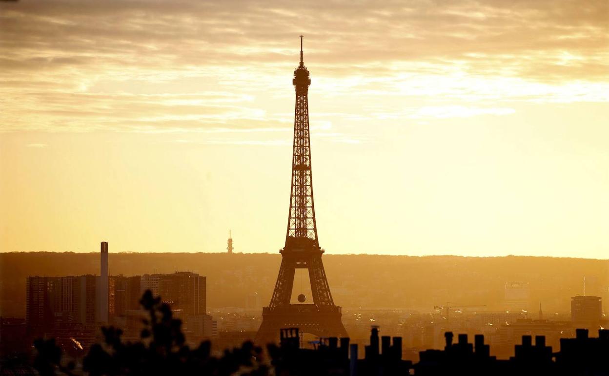 Vista de la Torre Eiffel.