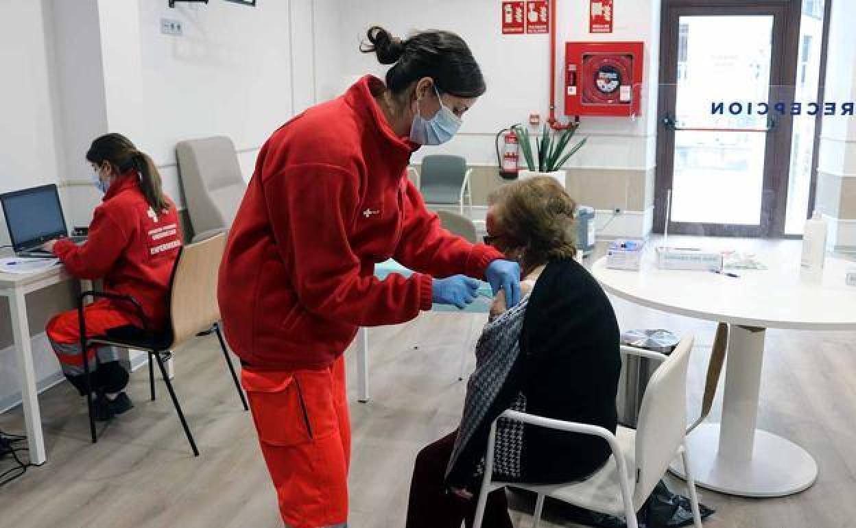 La campaña de vacunación en Burgos.