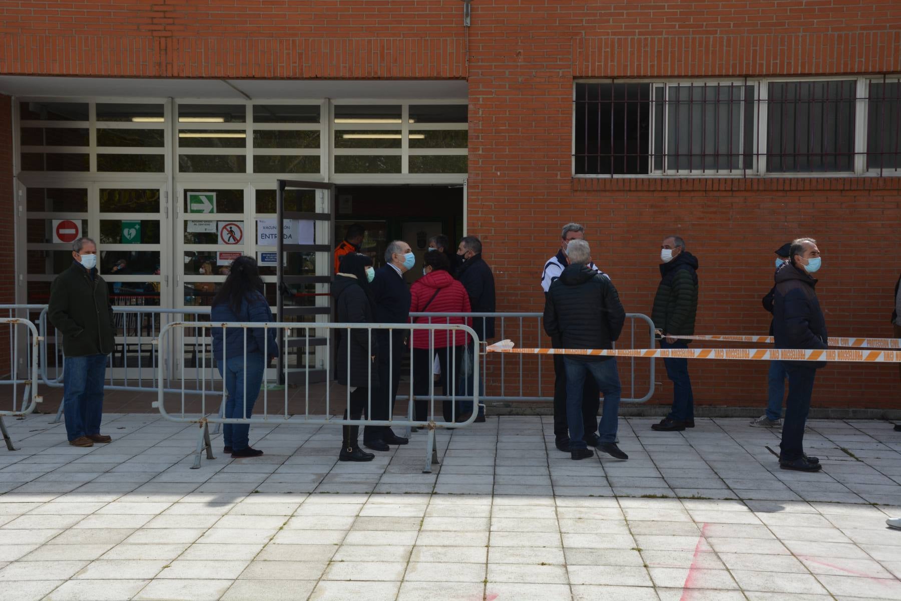 Fotos: Doble jornada de vacunación contra la covid