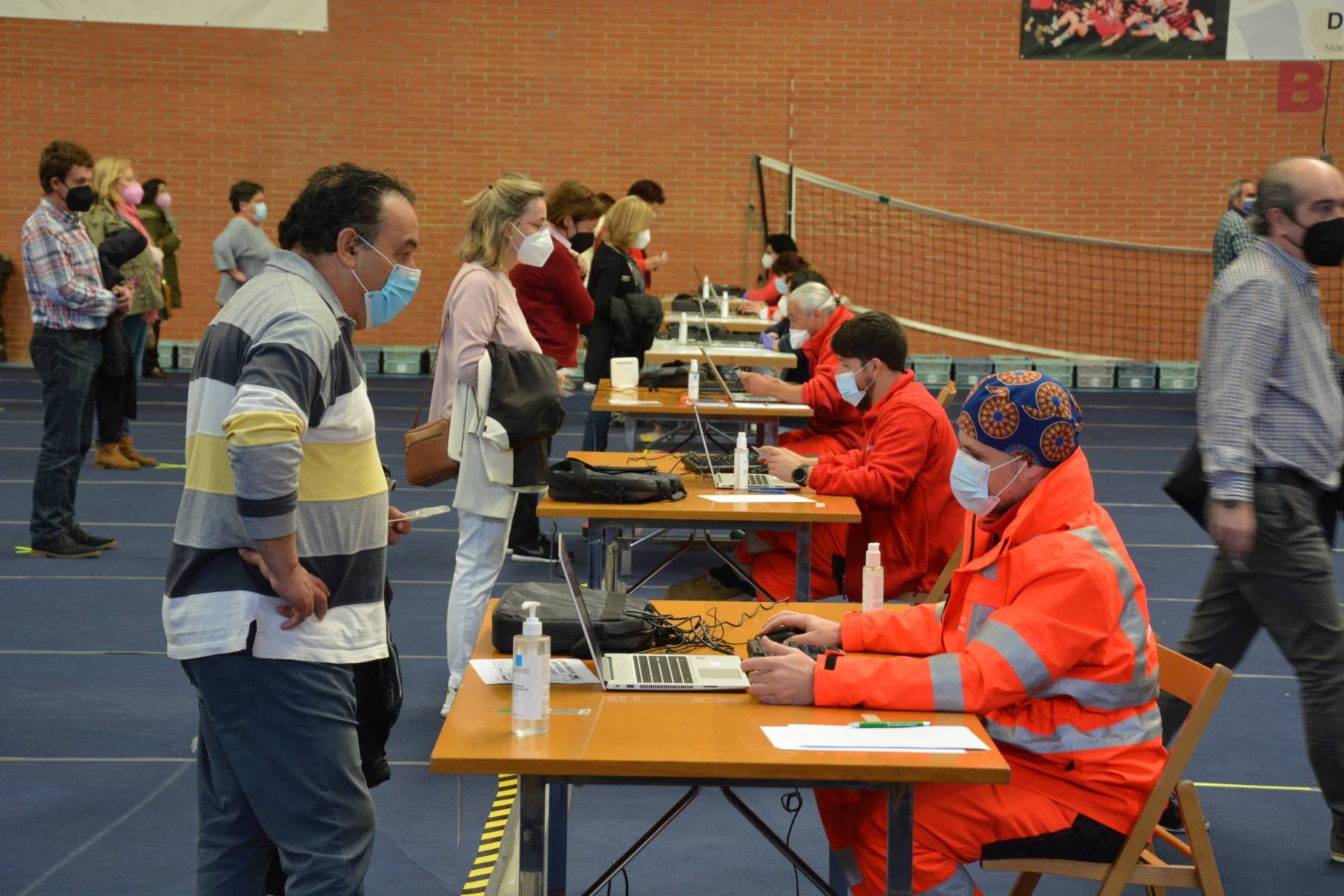 Fotos: Doble jornada de vacunación contra la covid