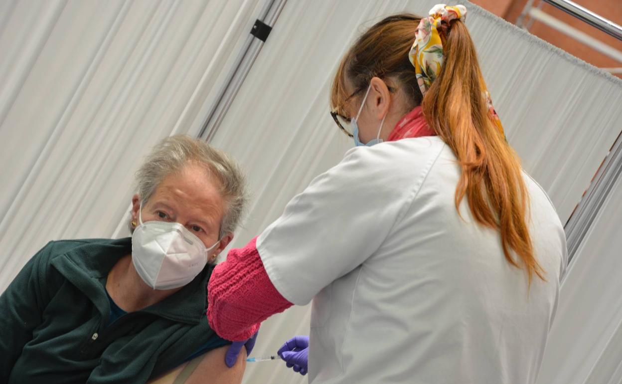La vacunación coge ritmo en Burgos.