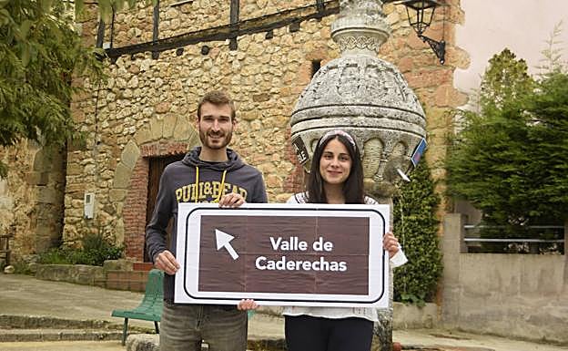 Dos jóvenes y un impulso virtual para potenciar el Valle de las Caderechas