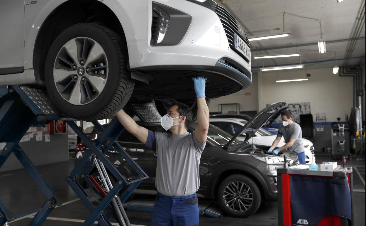 El empleo poco a poco se recupera en Burgos. 