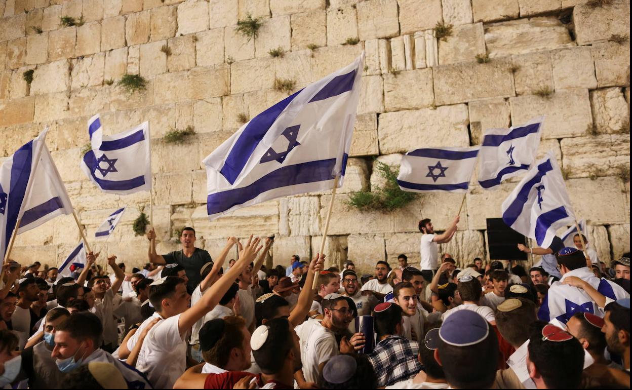 Jornada de oración en la Ciudad Vieja de Jerusalén..