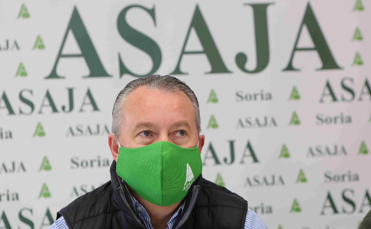 Dujo durante una rueda de prensa celebrada en Soria. 