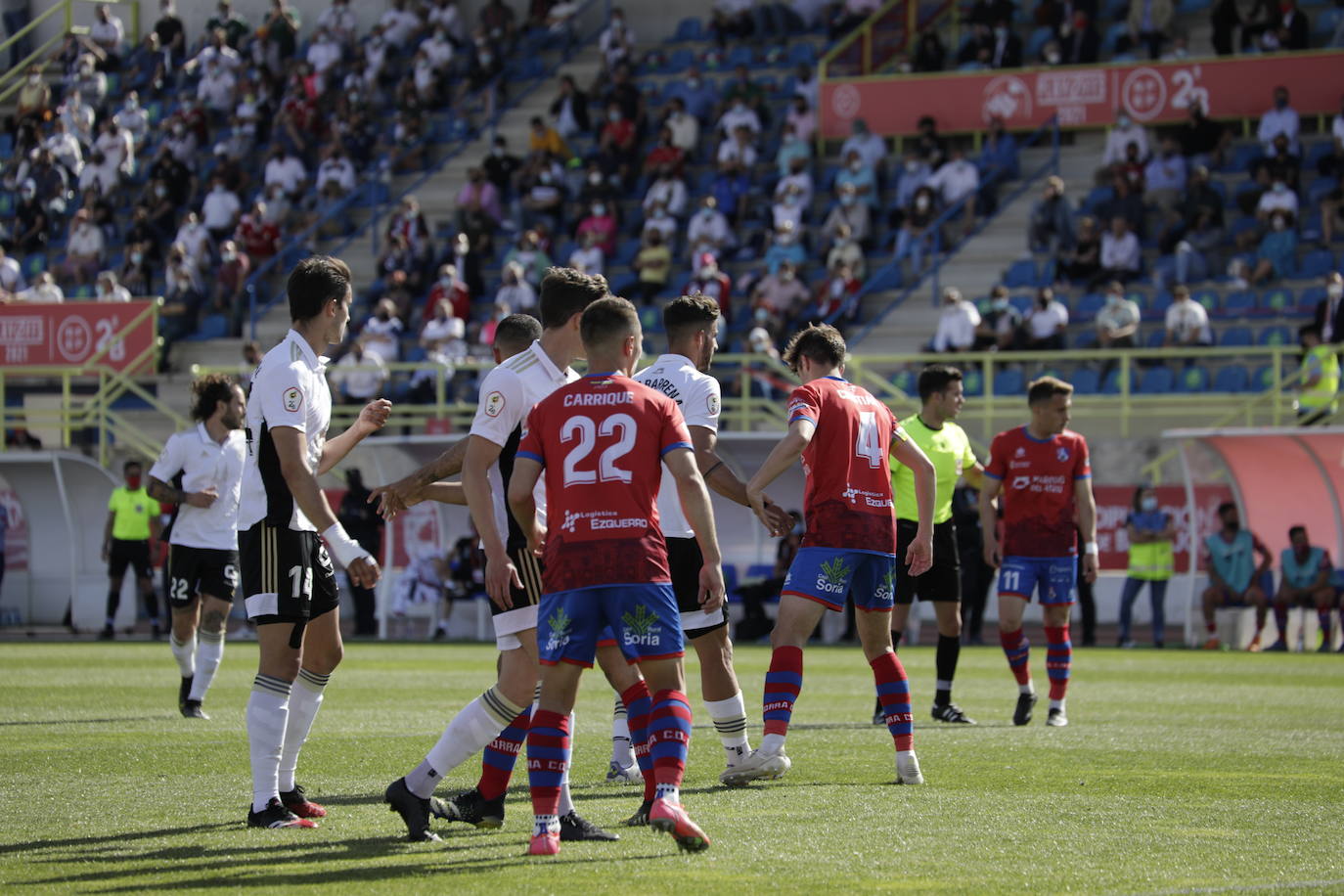 Fotos: Echa un vistazo a las imágenes del partido Burgos CF-CD Calahorra