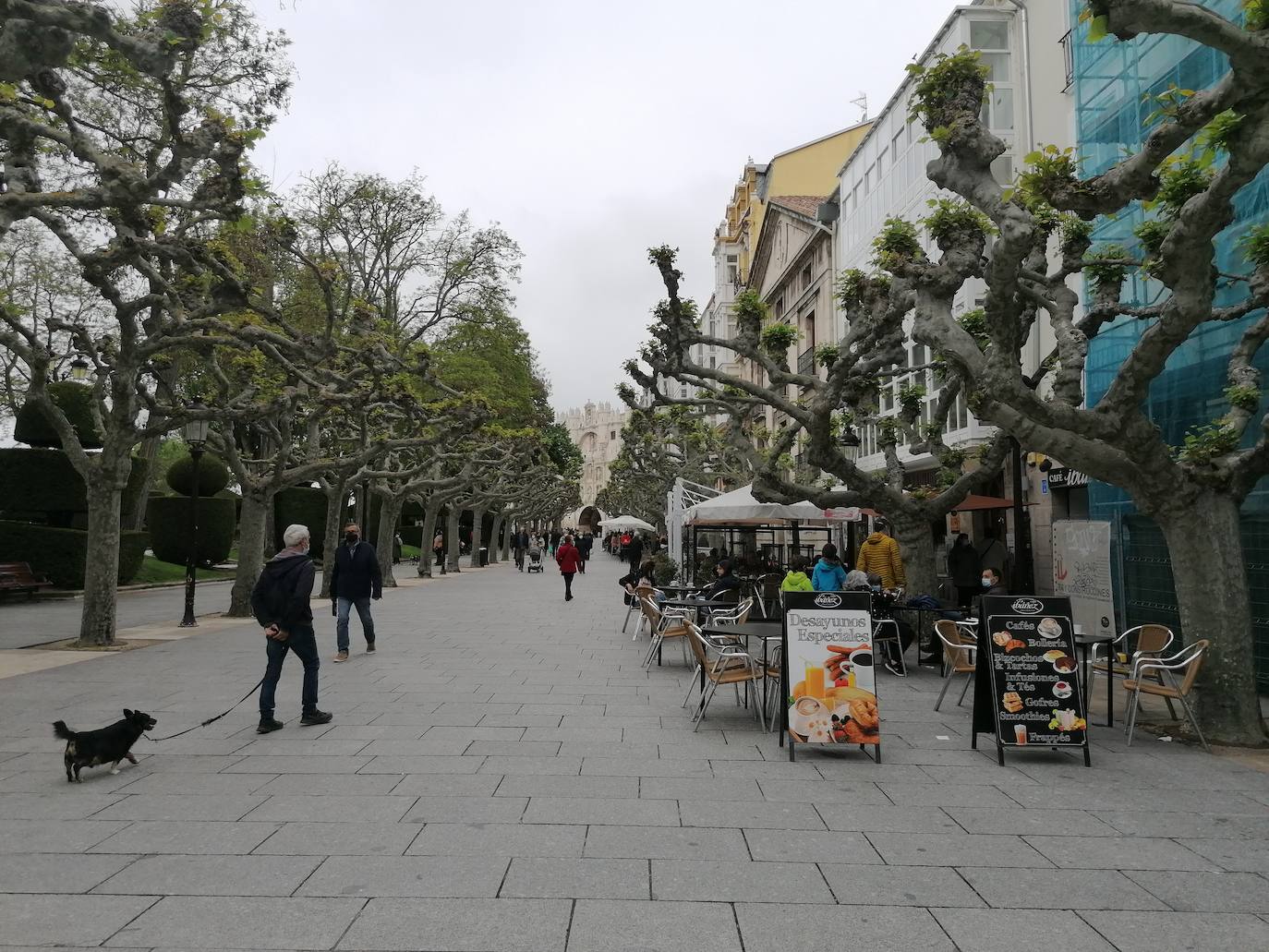 Fotos: Vermú y turismo en un domingo marcado por la lluvia