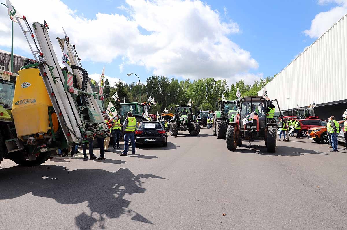 Fotos: Agricultores y ganaderos exigen en Burgos una PAC para los profesionales y los que paguen la Seguridad Social Agraria