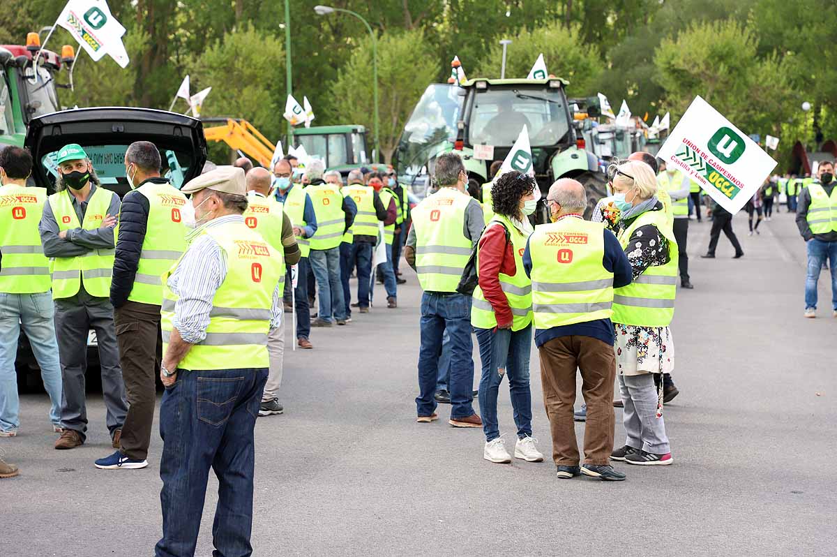 Fotos: Agricultores y ganaderos exigen en Burgos una PAC para los profesionales y los que paguen la Seguridad Social Agraria