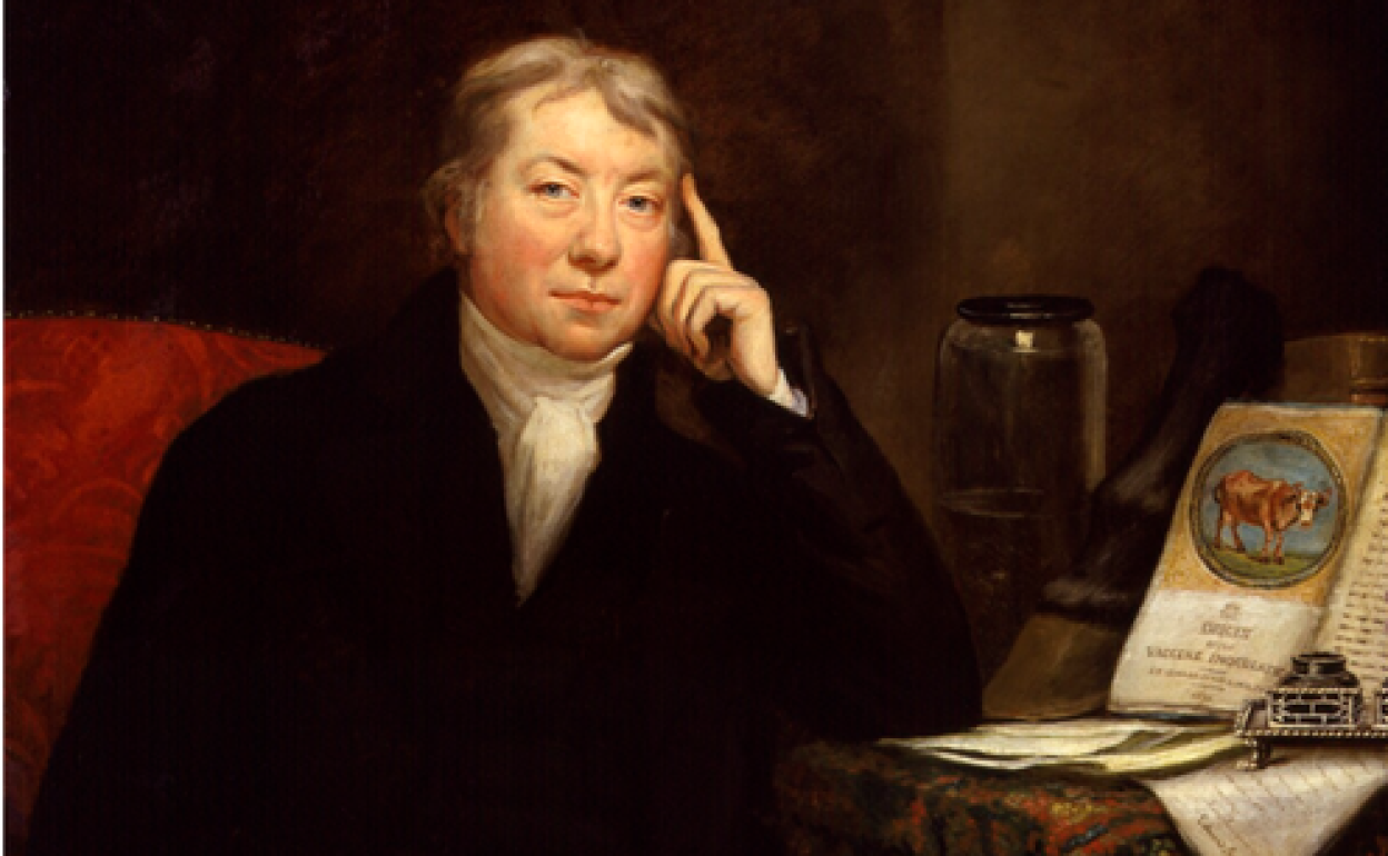 Retrato de Edward Jenner (James Northcote, 1803). 