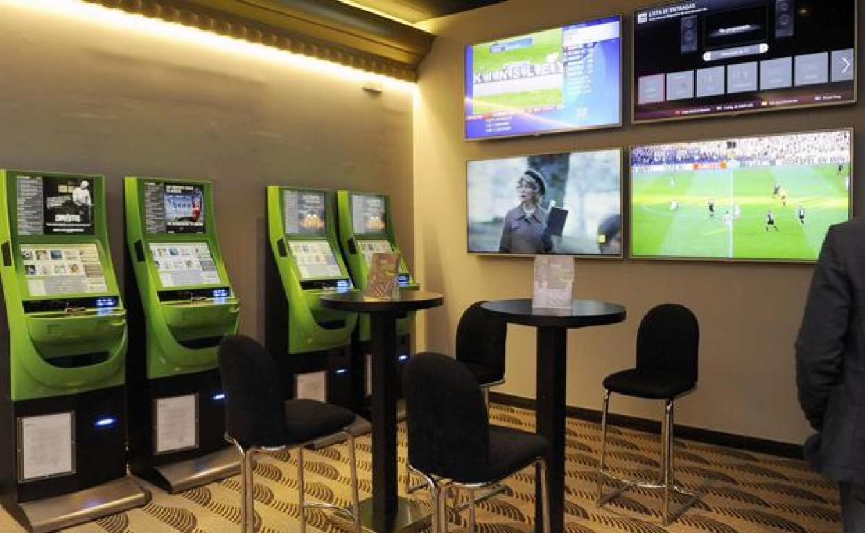 Casa de apuestas en la capital burgalesa. 