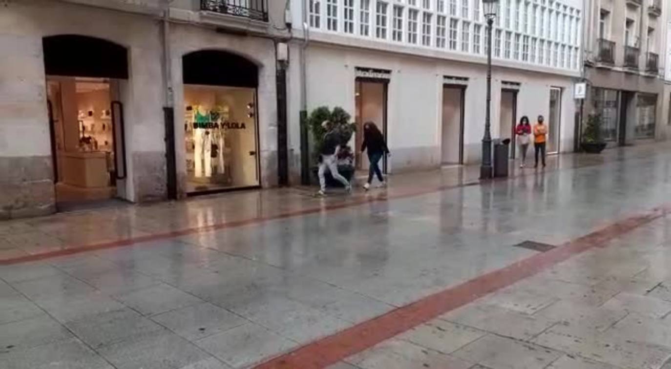 Tormenta en Burgos: Otra tormenta hace temblar a los burgaleses 24 horas después del aguacero