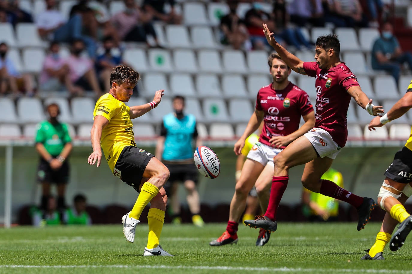 El partido se disputó en el Carlos Belmonte de Albacete. 