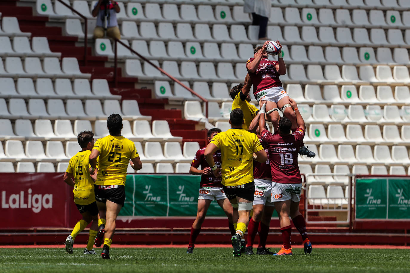 El partido se disputó en el Carlos Belmonte de Albacete. 