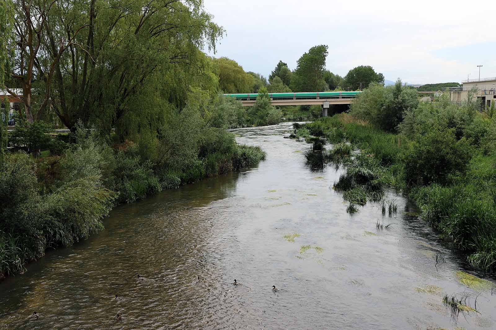 Instalaciones de la depuradora de Villalonquéjar y potabilizadora de Arlanzón.