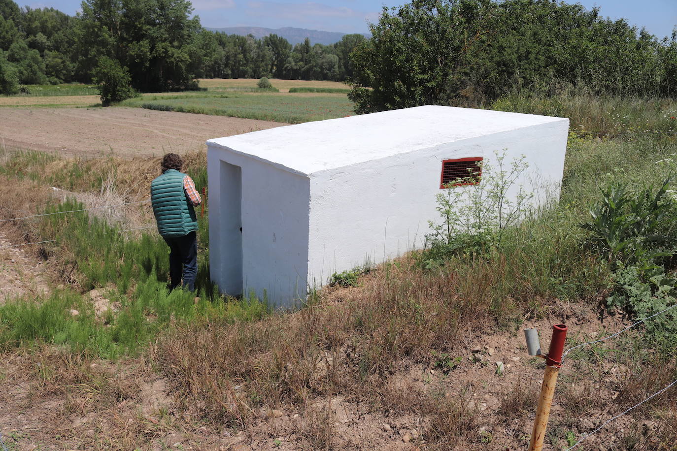 Captación de agua en Los Barrios de Bureba. 