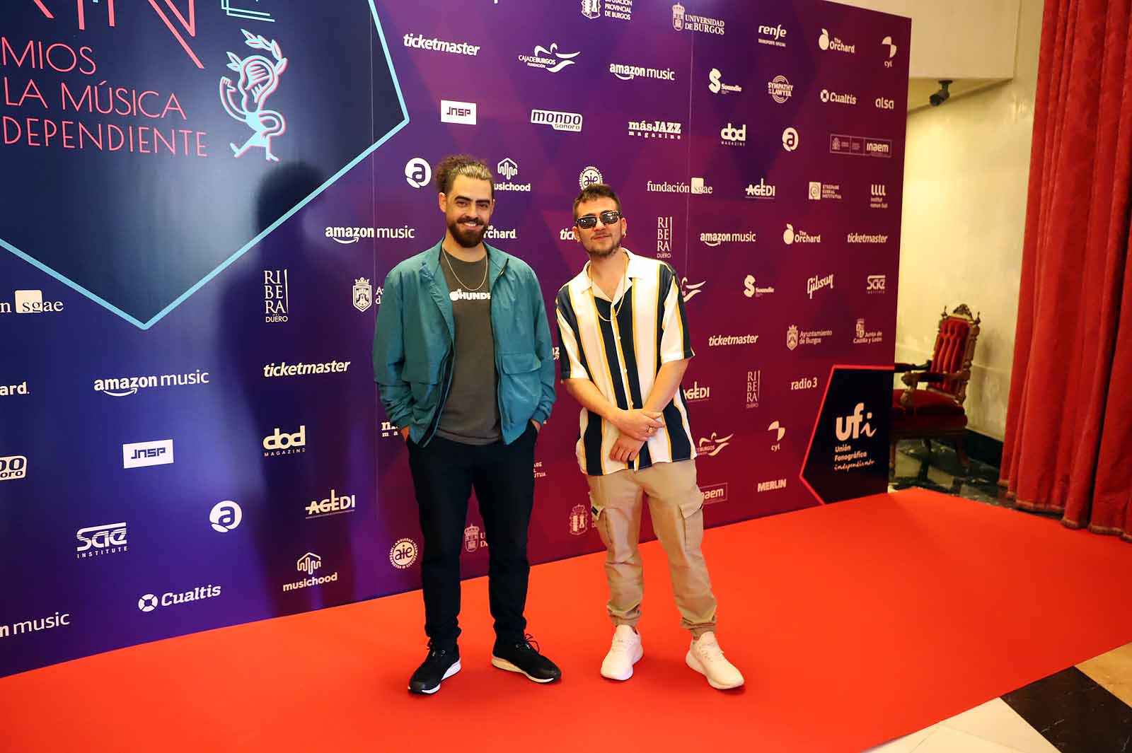 Fotos: Alfombra roja de los Premios MIN 2021