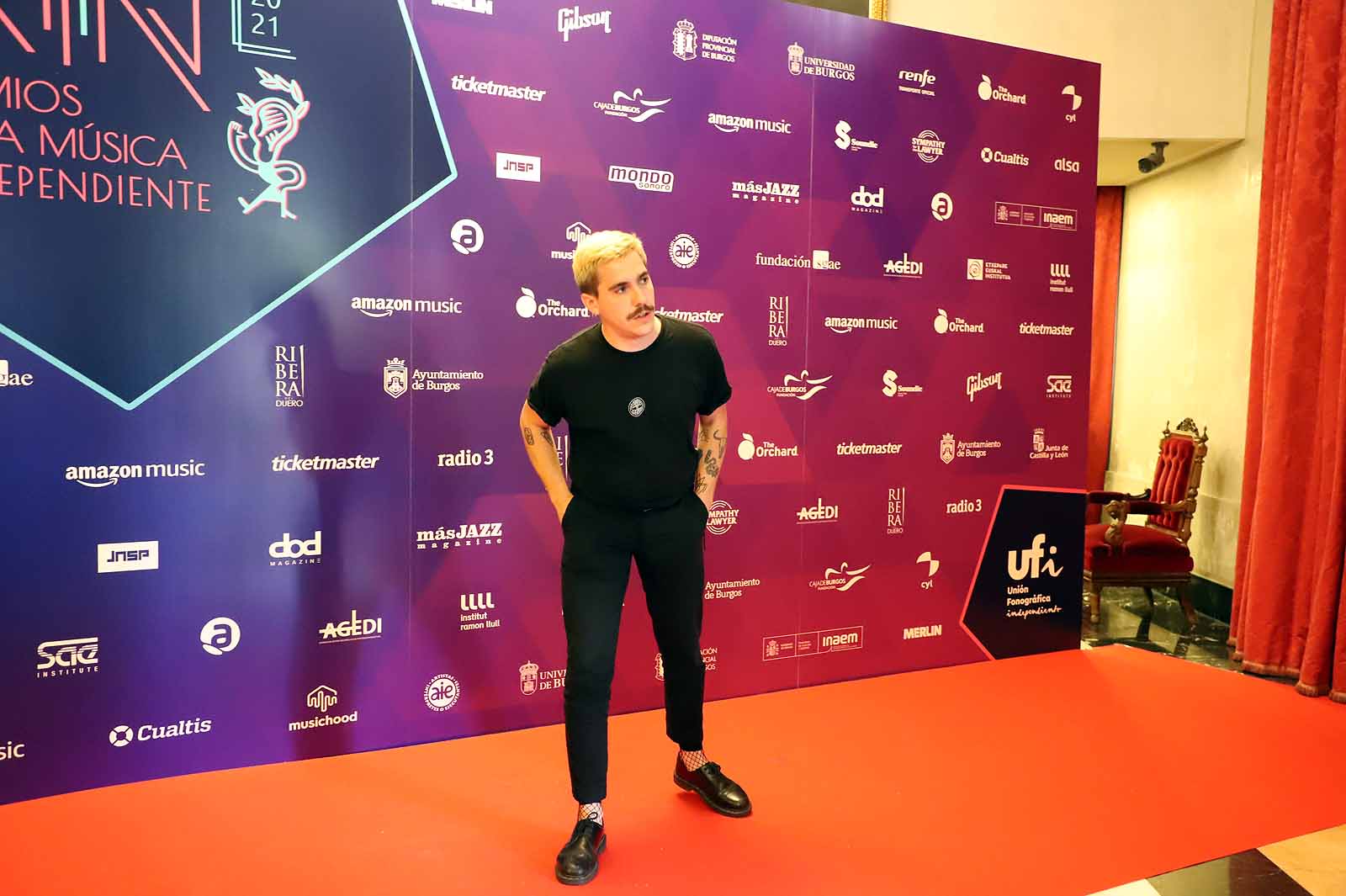 Fotos: Alfombra roja de los Premios MIN 2021