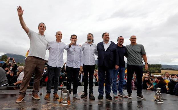 Junqueras, tras salir de prisión: «La independencia es la libertad de Cataluña»