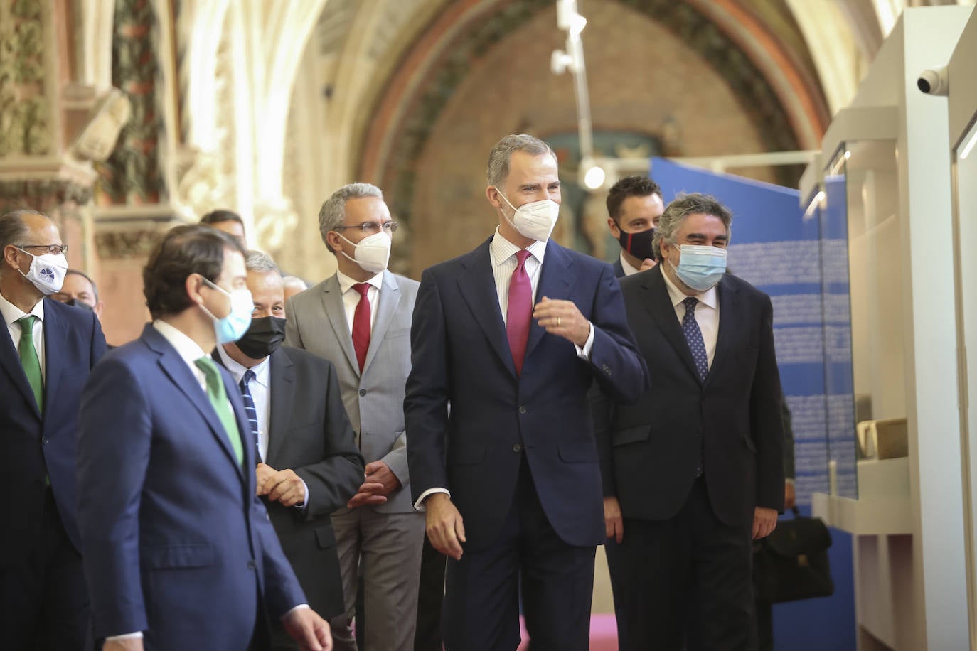 Fotos: Visita de Felipe VI a la muestra Las Edades del Hombre de Burgos