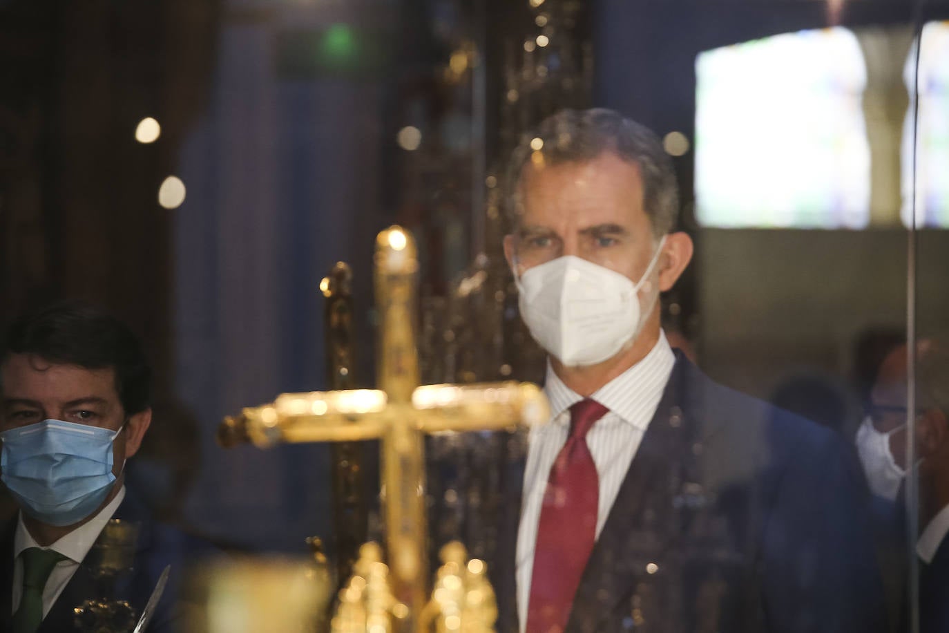 Fotos: Visita de Felipe VI a la muestra Las Edades del Hombre de Burgos