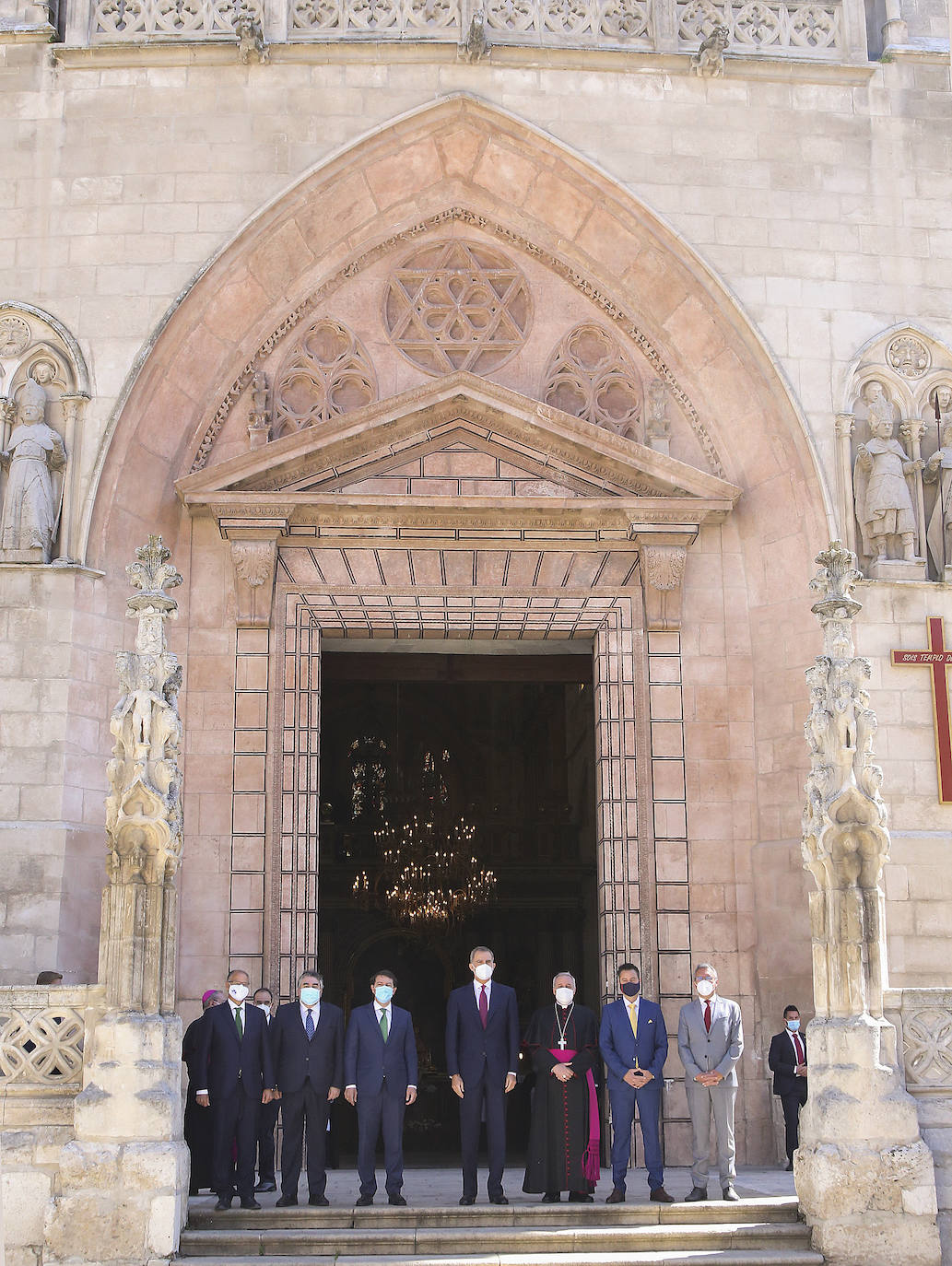 Fotos: Visita de Felipe VI a la muestra Las Edades del Hombre de Burgos