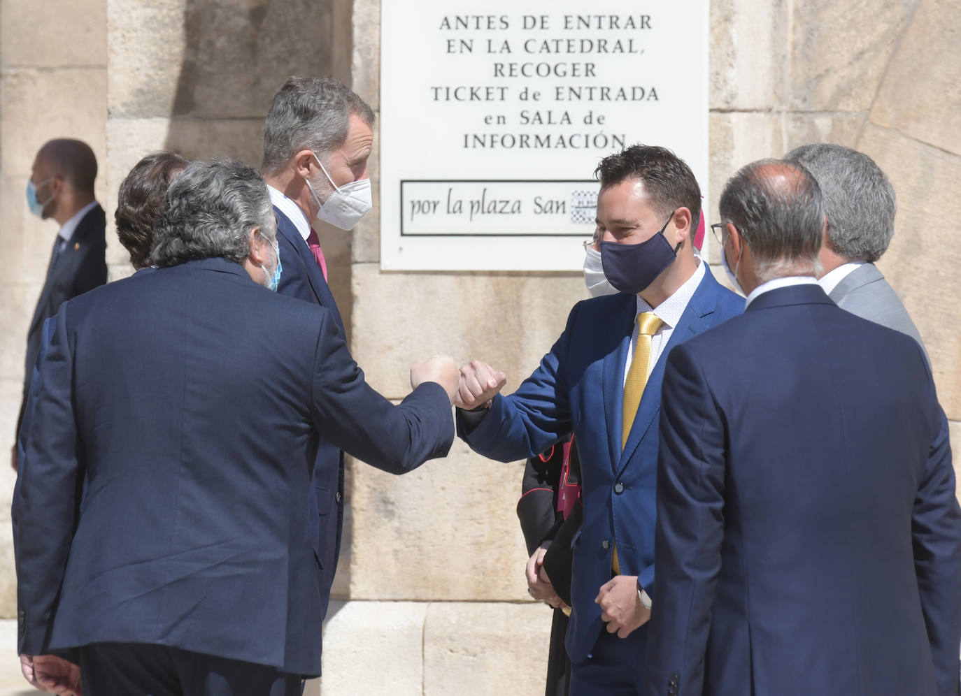 Fotos: Visita de Felipe VI a la muestra Las Edades del Hombre de Burgos