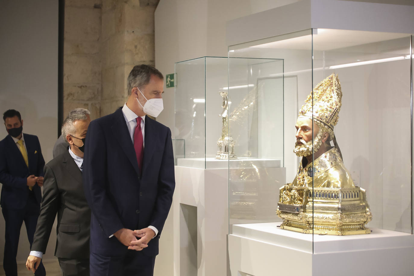 Fotos: Visita de Felipe VI a la muestra Las Edades del Hombre de Burgos