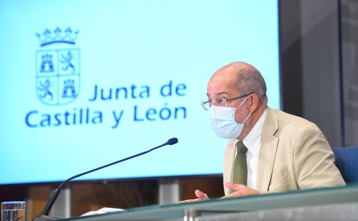 El vicepresidente de la Junta de Castilla y León, Francisco Igea.