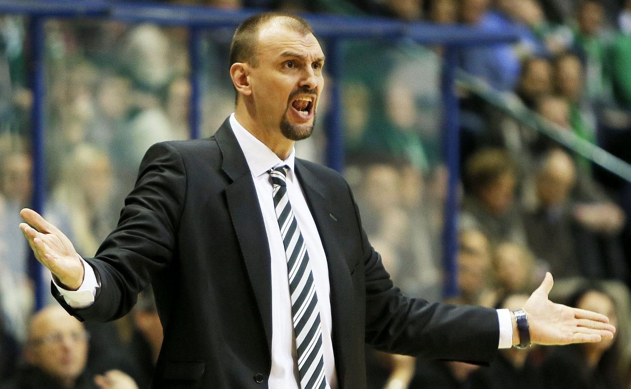 Zan Tabak, en su etapa en el Baskonia. 