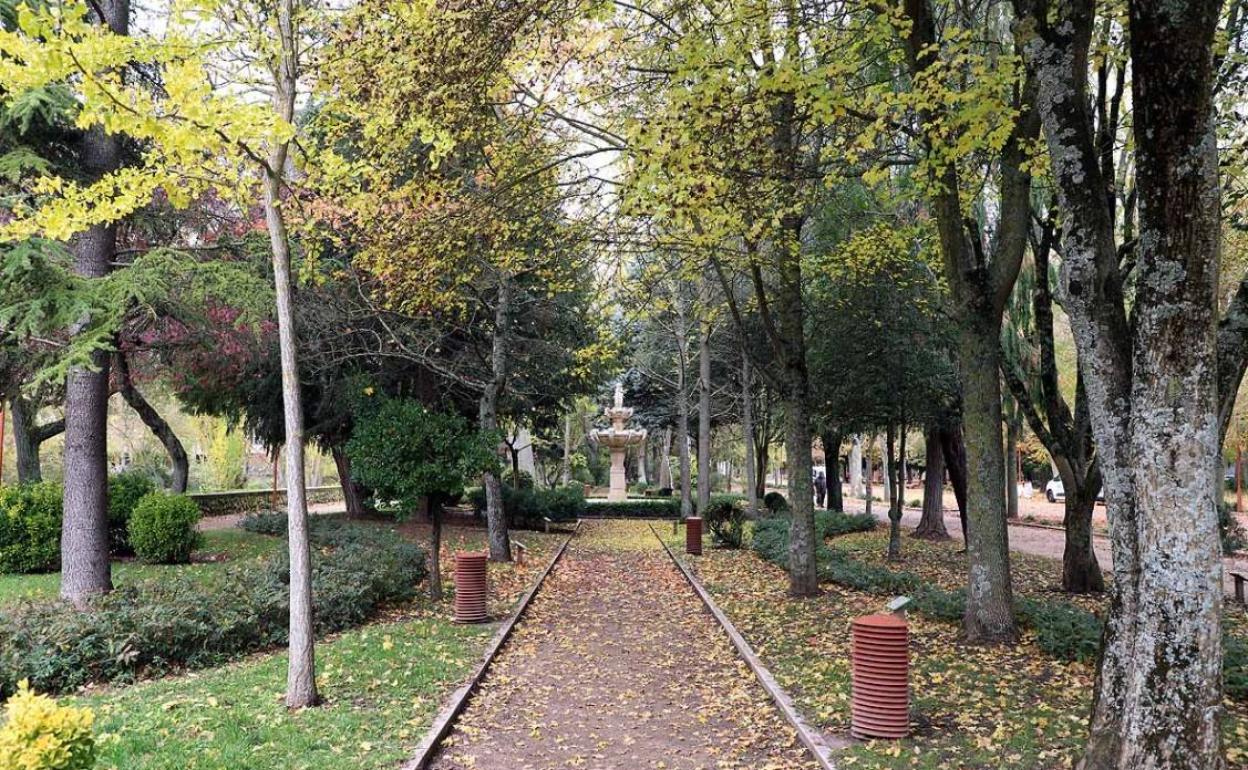 Imagen de archivo de un parque de Burgos