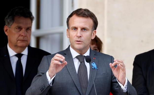 Enmanuel Macron, presidente de Francia 