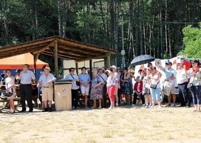 Imagen secundaria 1 - Celebración del Burgalés Ausente en 2019. 