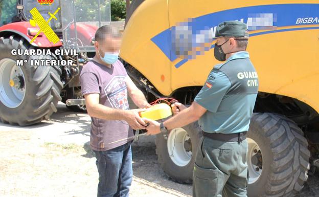 Detenido en Guipúzcoa por sustraer un pastor eléctrico en Burgos